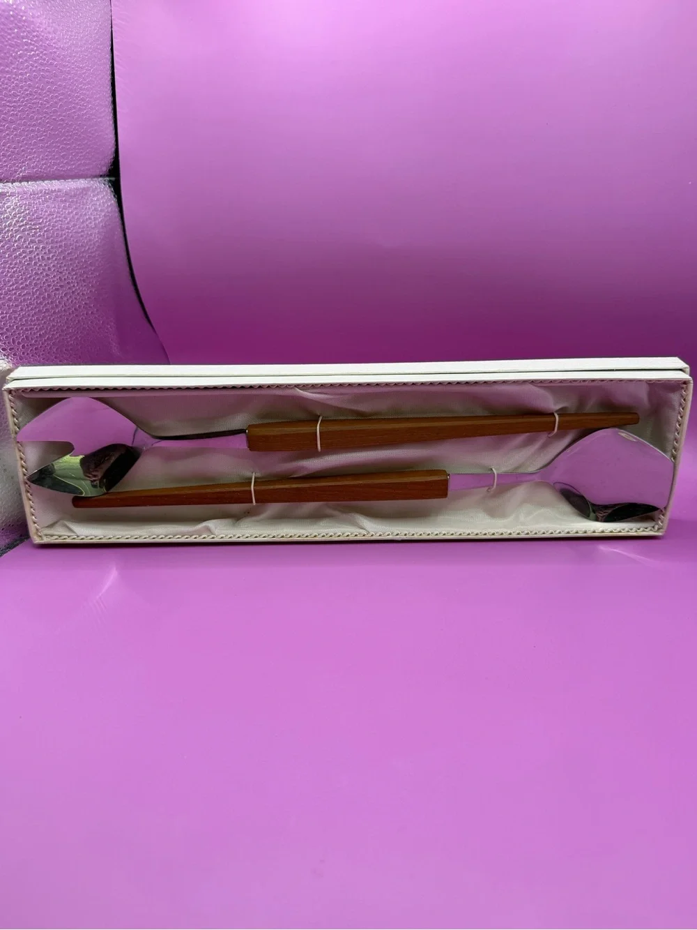 Vintage Salad Server Set